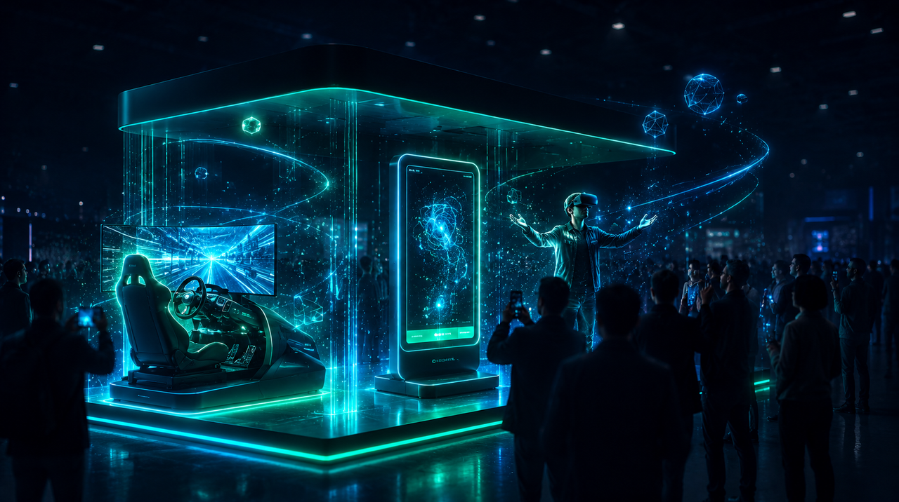 Ativações tecnológicas para eventos: ideias que atraem público ao seu estande