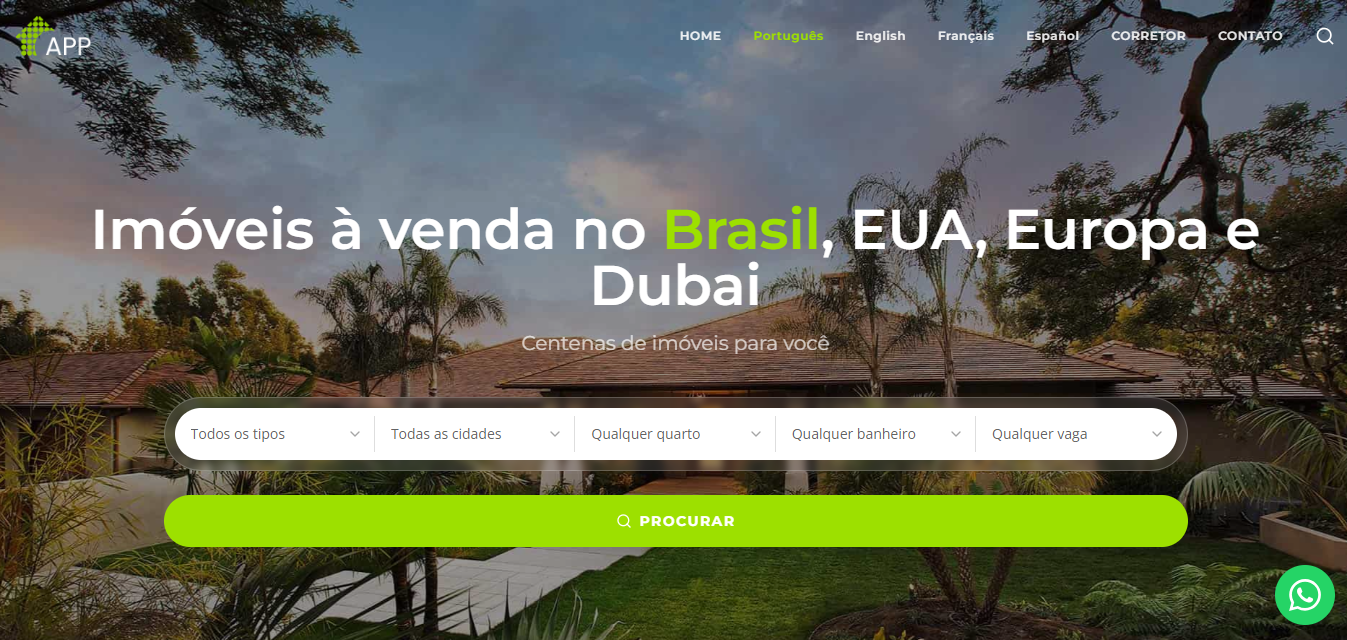 Plataforma App Real Estate