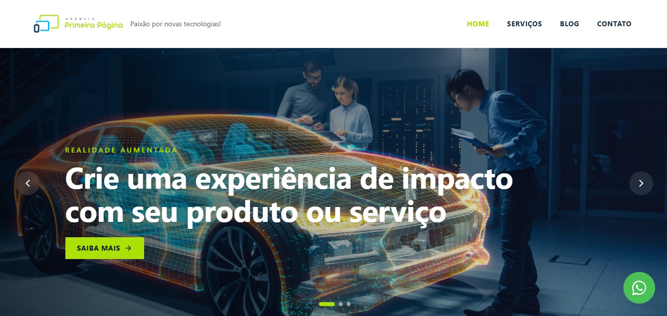 Site Agência Primeira Página